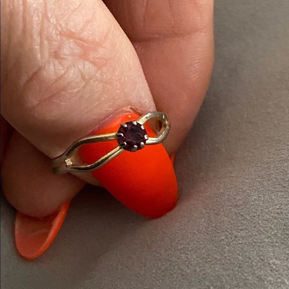 Garnet Ring Adjustable - image 4